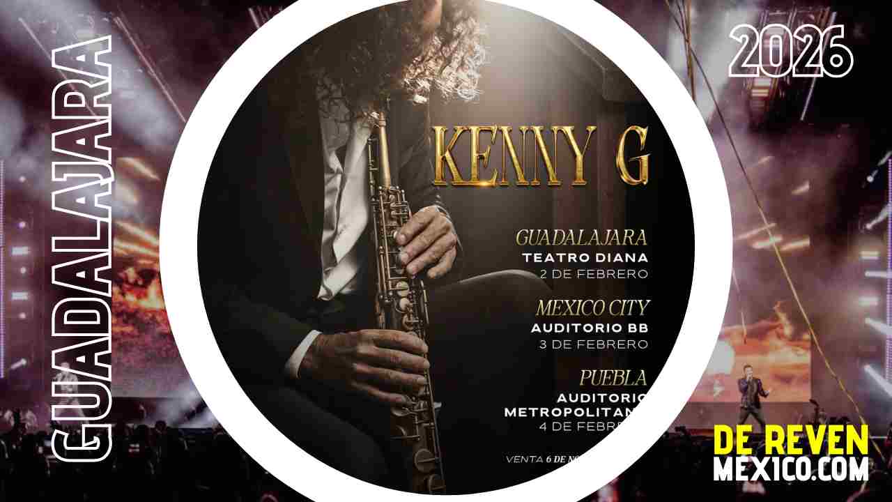 KENNY G GUADALAJARA 2026 TEATRO DIANA