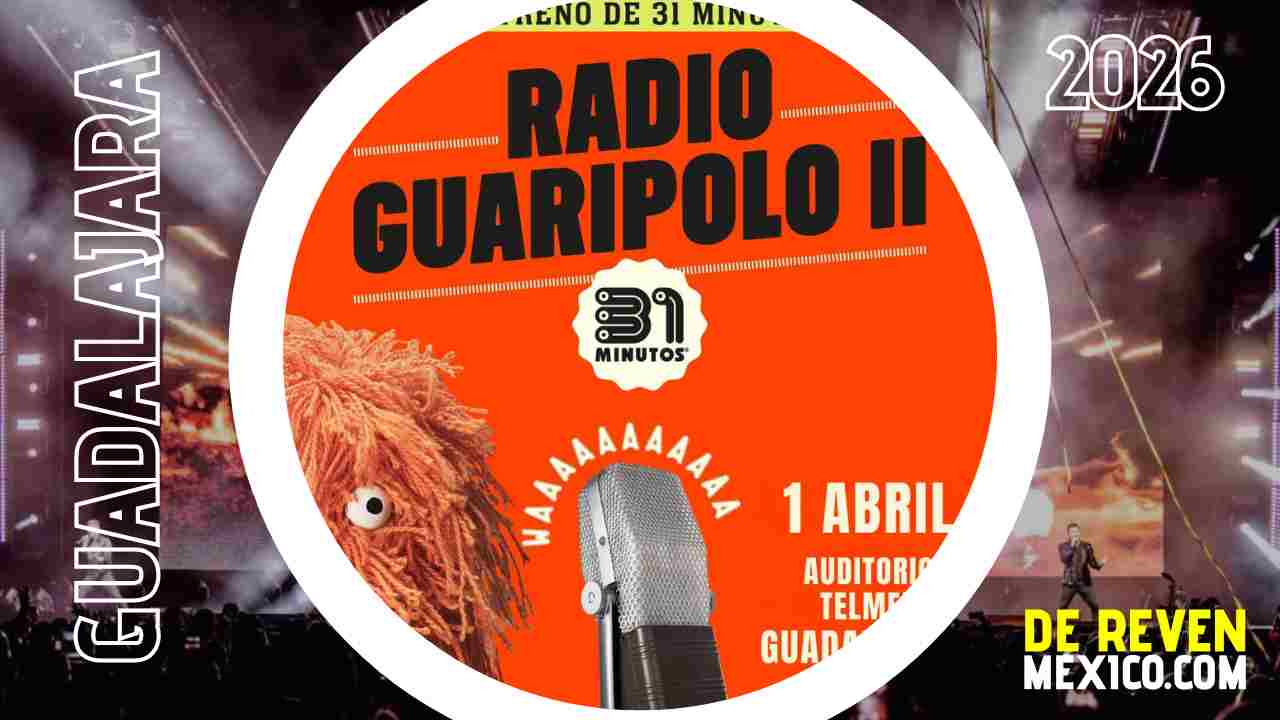 31 MINUTOS GUADALAJARA 2026 AUDITORIO TELMEX