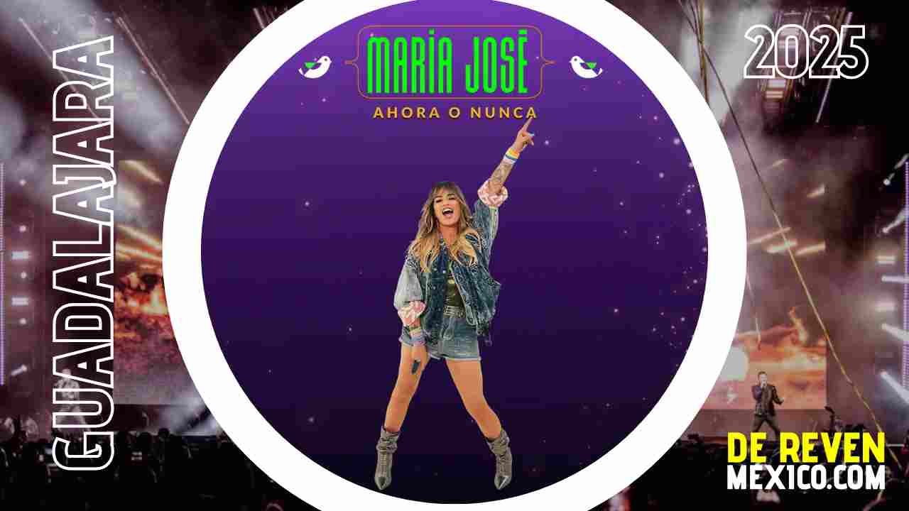 MARÍA JOSÉ FIESTAS DE OCTUBRE 2025 GUADALAJARA