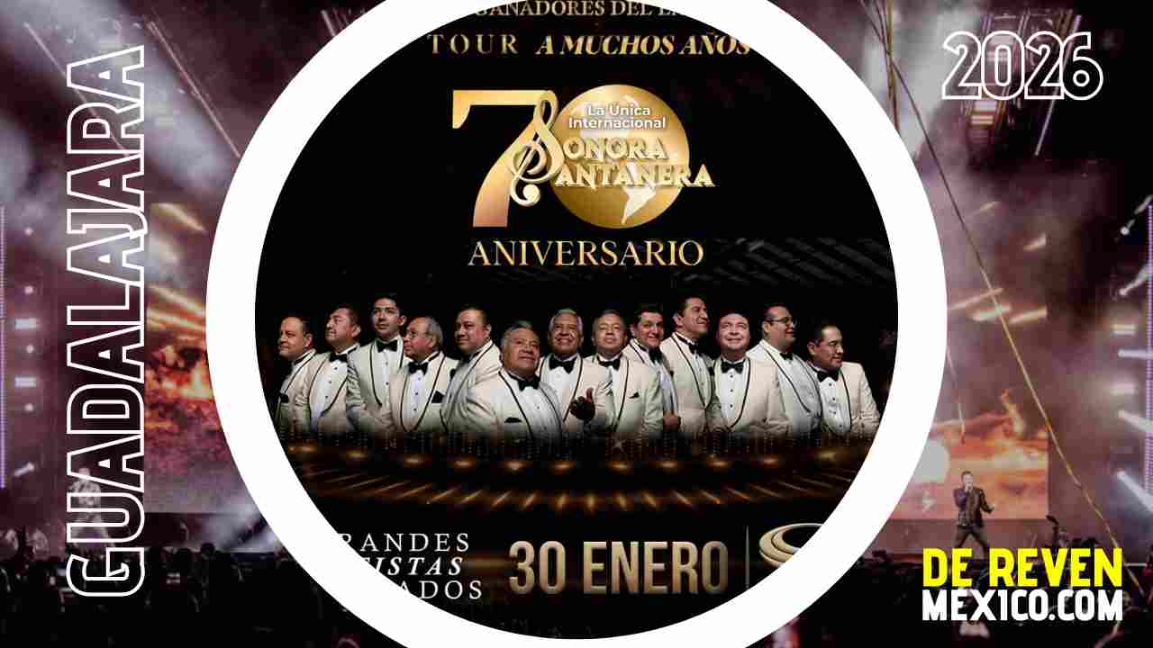 SONORA SANTANERA GUADALAJARA 2026 ARENA GUADALAJARA