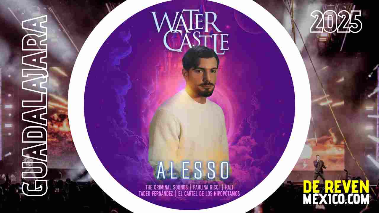 WATER CASTLE ALESSO FIESTAS DE OCTUBRE 2025 GUADALAJARA