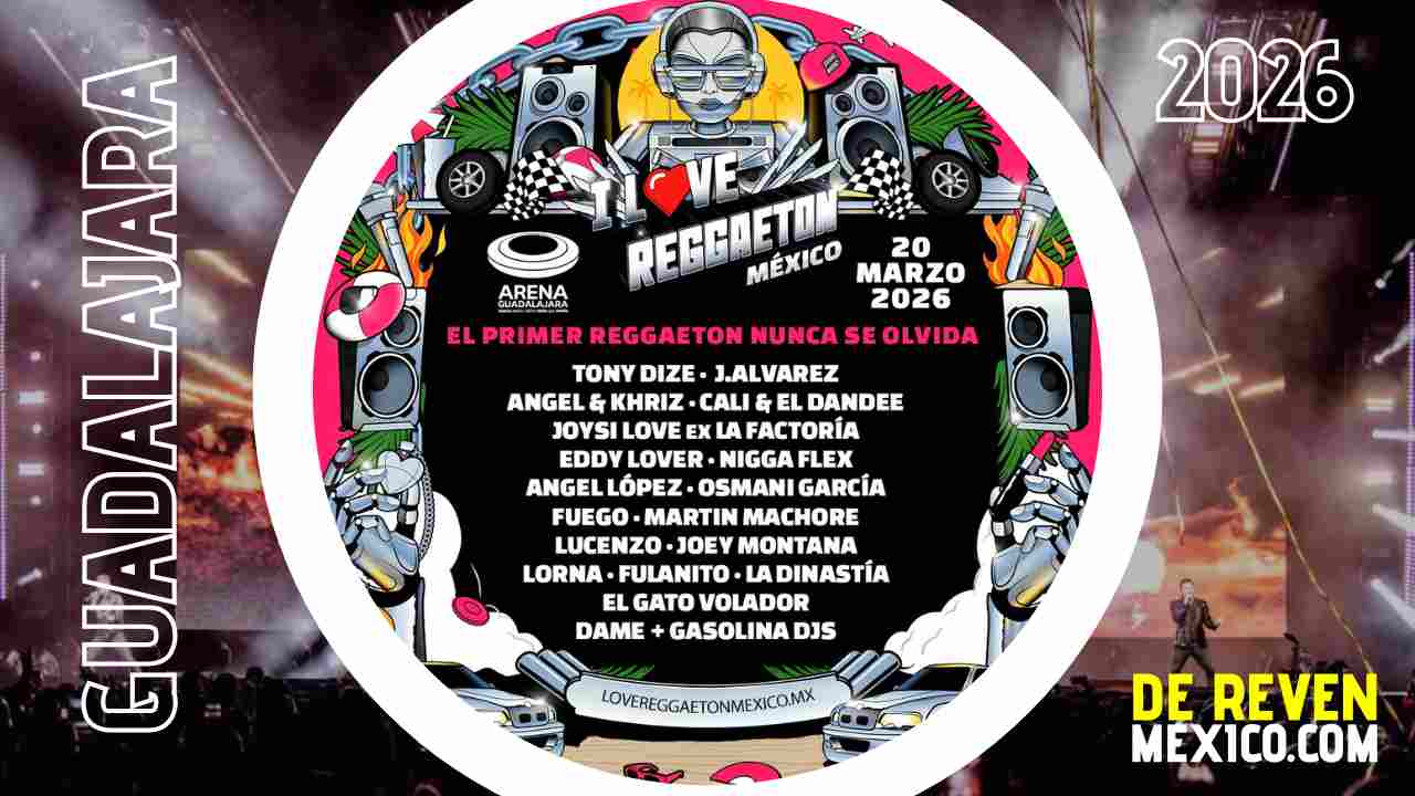 I LOVE REGGAETON GUADALAJARA 2026 ARENA GUADALAJARA