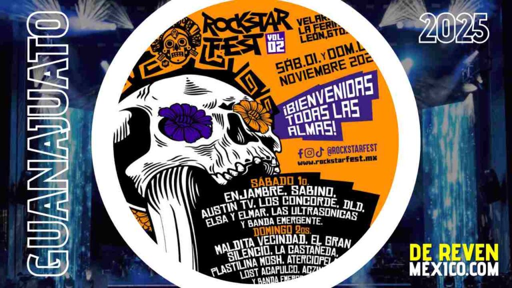 ROCKSTAR FEST 2025 VELARIA DE LA FERIA LEÓN