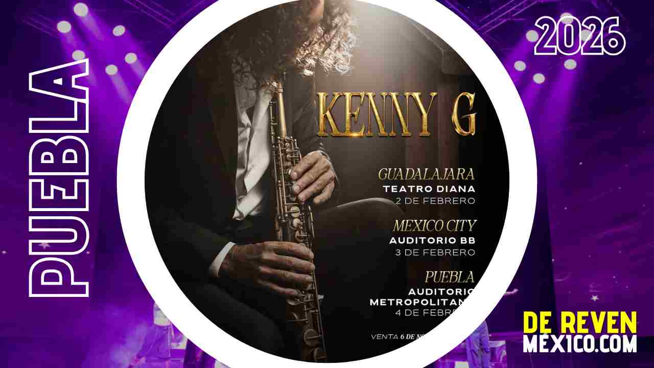 KENNY G PUEBLA 2026 AUDITORIO METROPOLITANO
