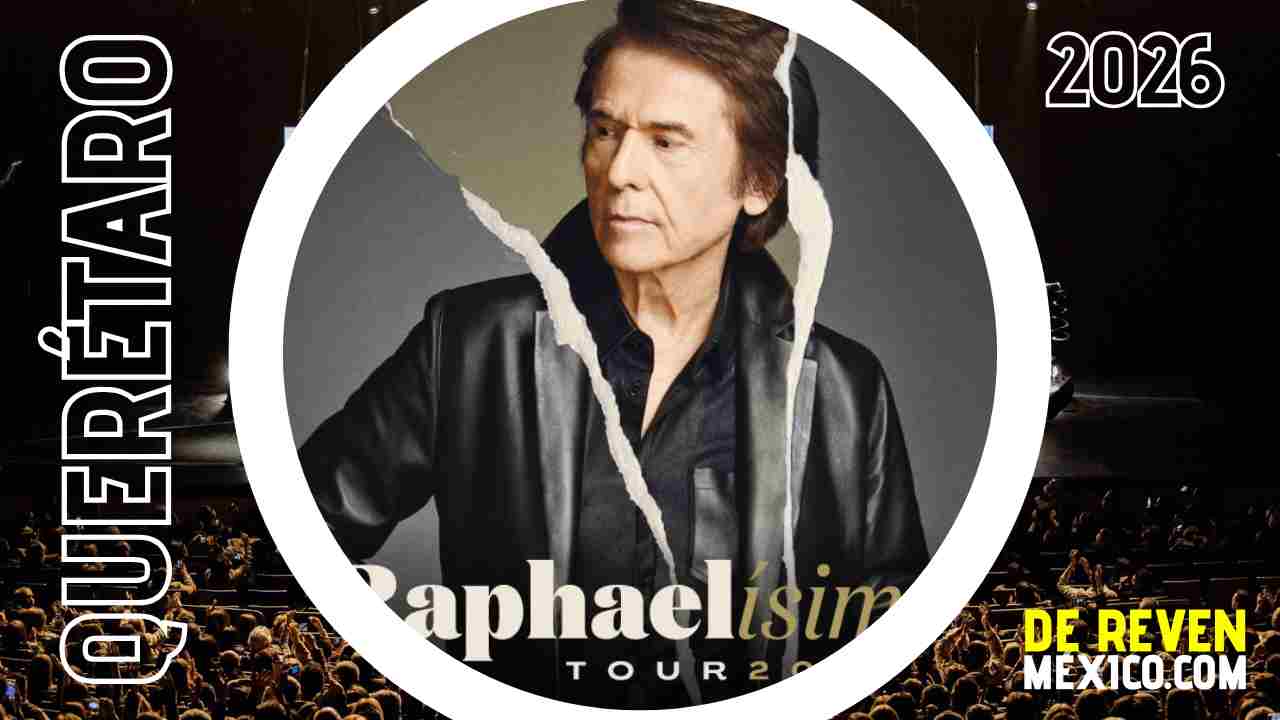 RAPHAEL QUERÉTARO 2026 AUDITORIO JOSEFA ORTÍZ