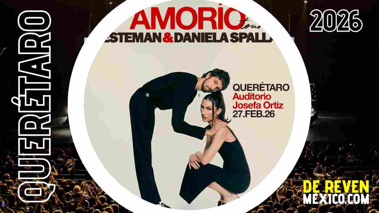 ESTEMAN Y DANIELA SPALLA QUERÉTARO 2026 AUDITORIO JOSEFA ORTÍZ