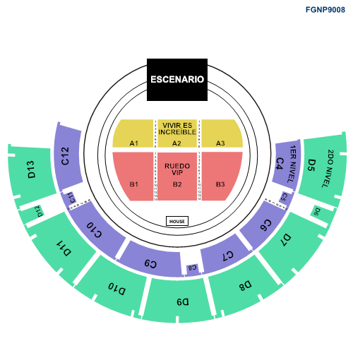 MAPA FORO GNP SEGUROS