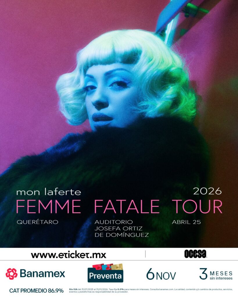 MON LAFERTE QUERÉTARO 2026 AUDITORIO JOSEFA ORTÍZ