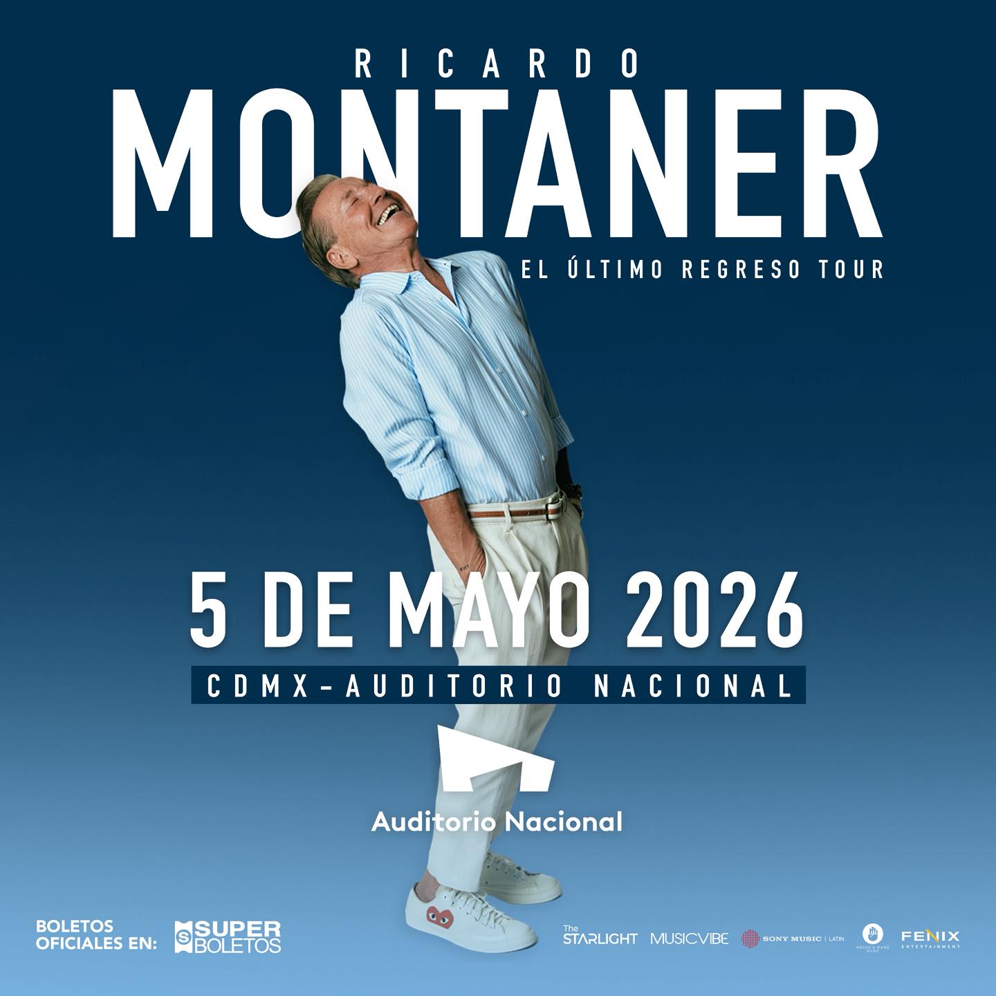 RICARDO MONTANER CDMX 2026 AUDITORIO NACIONAL