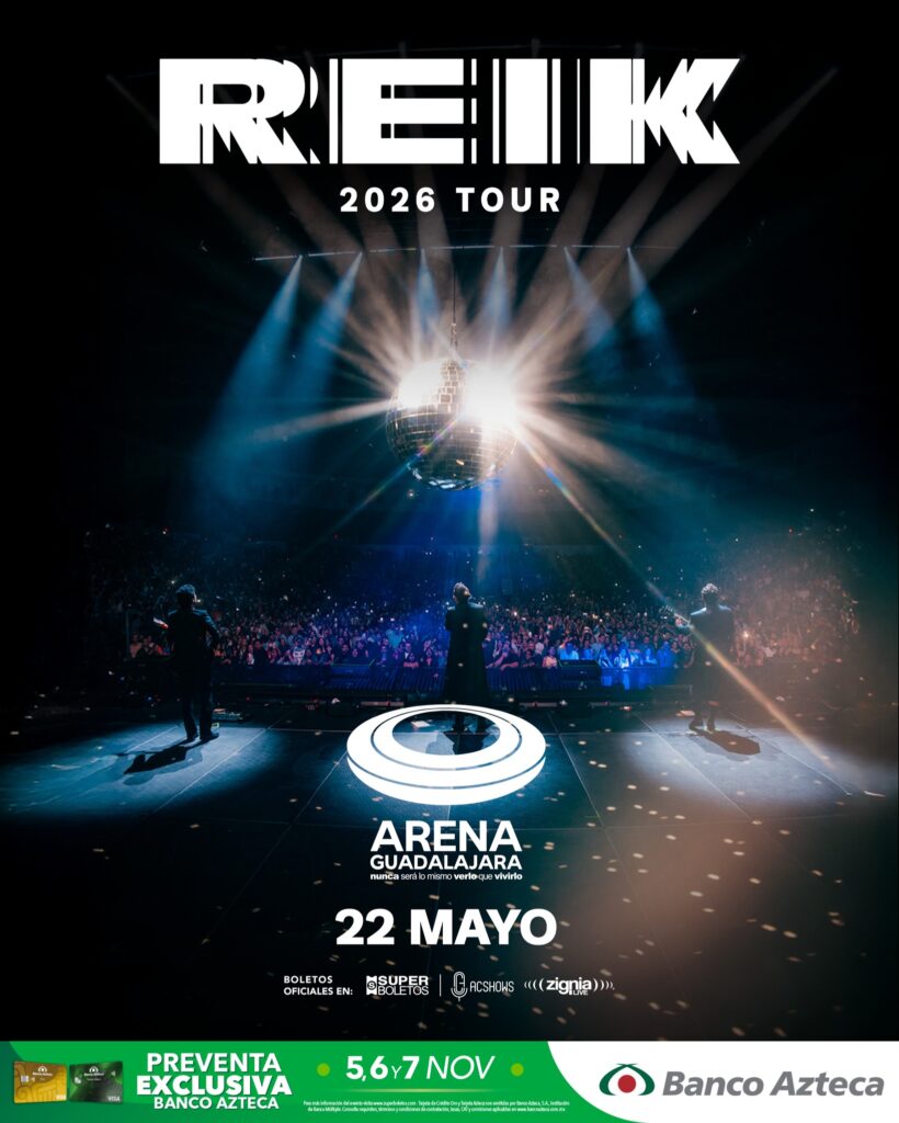 REIK GUADALAJARA 2026 ARENA GUADALAJARA