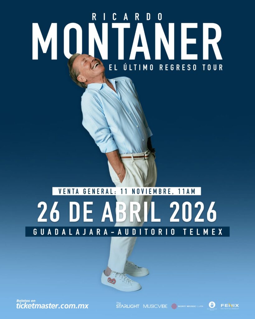 RICARDO MONTANER GUADALAJARA 2026 AUDITORIO TELMEX
