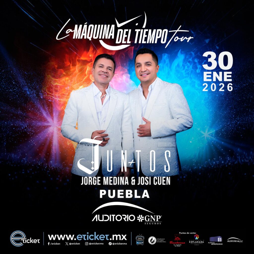 JORGE MEDINA Y JOSI CUEN PUEBLA 2026 AUDITORIO GNP SEGUROS