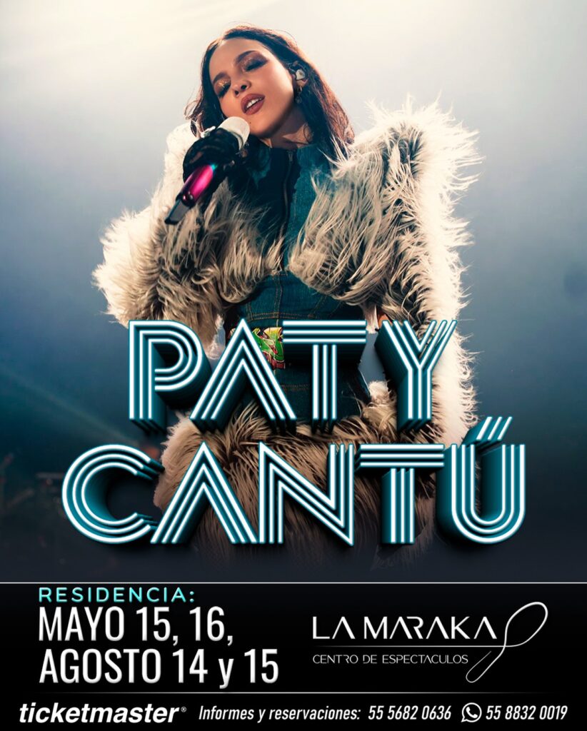 PATY CANTÚ CDMX 2026 LA MARAKA