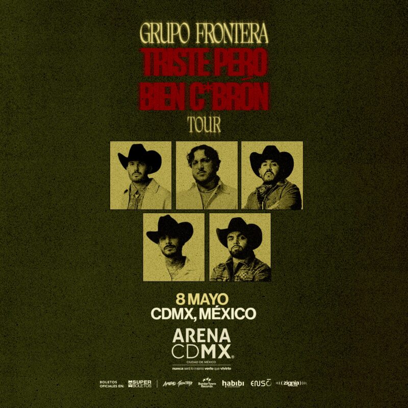 GRUPO FRONTERA CDMX 2026 ARENA CDMX