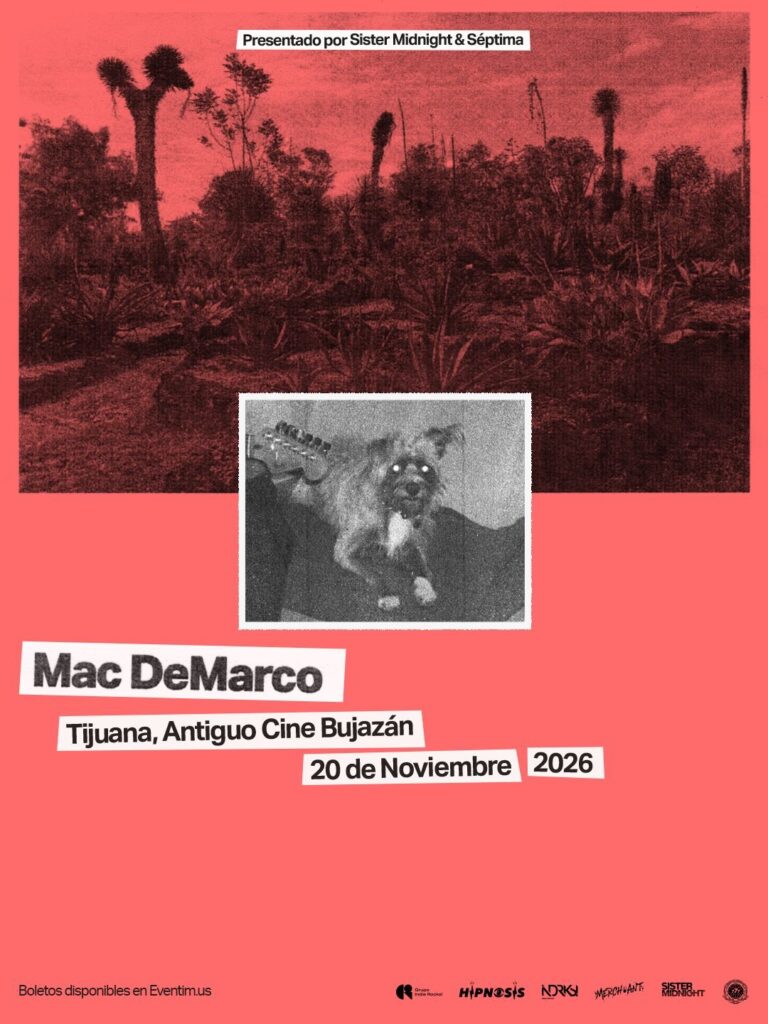 MAC DEMARCO TIJUANA 2026 ANTIGUO CINE BUJAZÁN