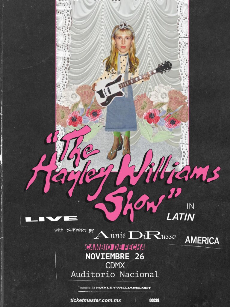 HAYLEY WILLIAMS CDMX 2026 AUDITORIO NACIONAL