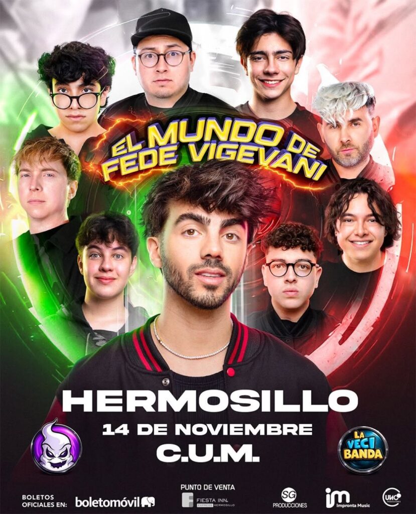 EL MUNDO DE FEDE VIGEVANI HERMOSILLO 2026 CUM