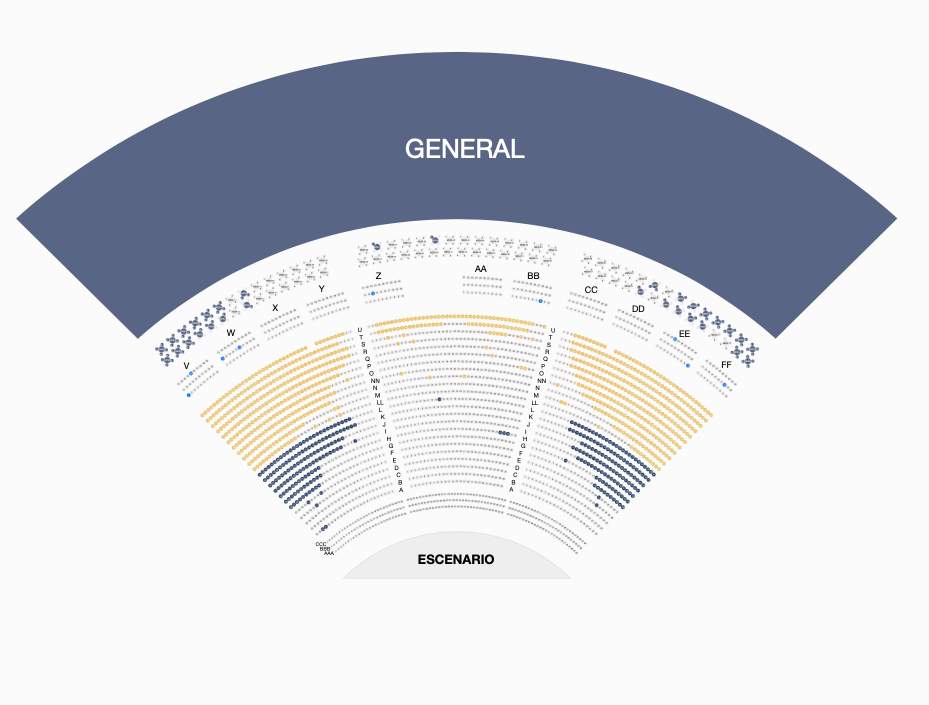 MAPA AUDITORIO AUDITORIO PARQUE LAS MARAVILLAS YANDEL SINFÓNICO 2026