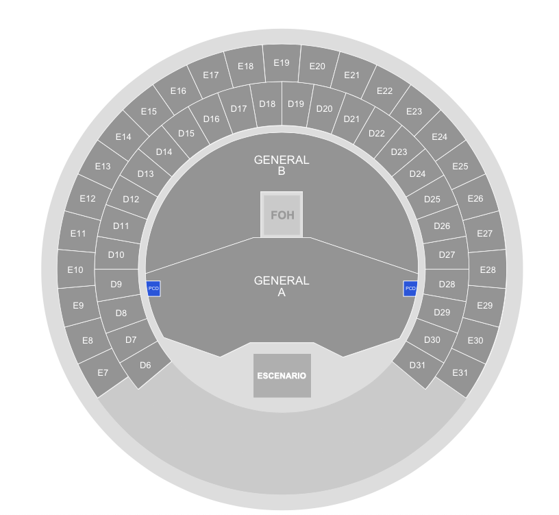 MAPA PALACIO DE LOS DEPORTES
