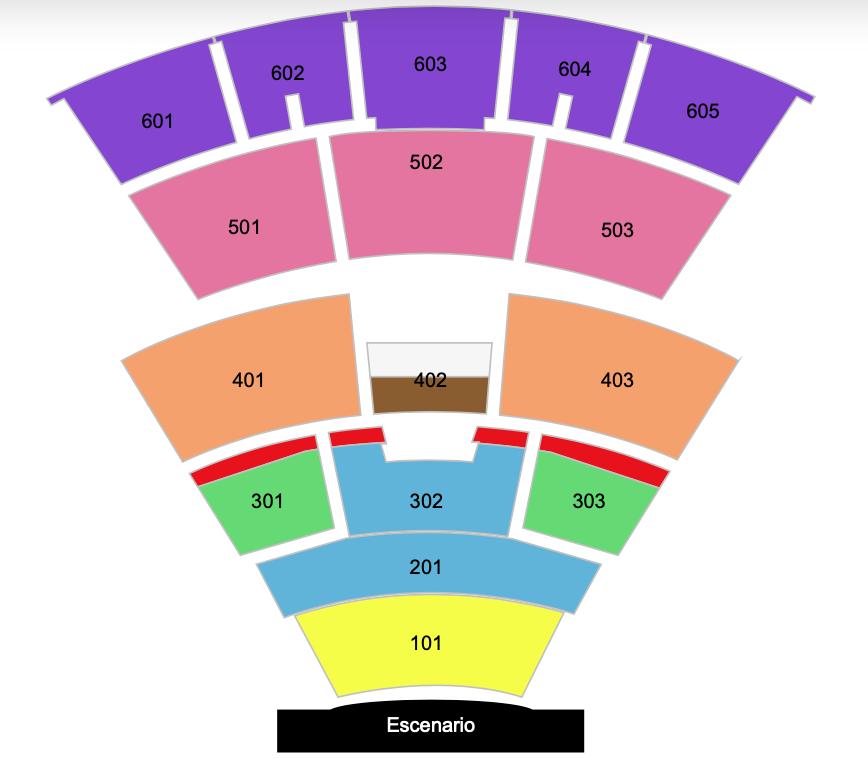 MAPA AUDITORIO METROPOLITANO PUEBLA