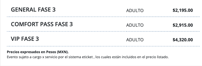 PRECIOS TECATE COMUNA PUEBLA 2026 AUTÓDROMO
