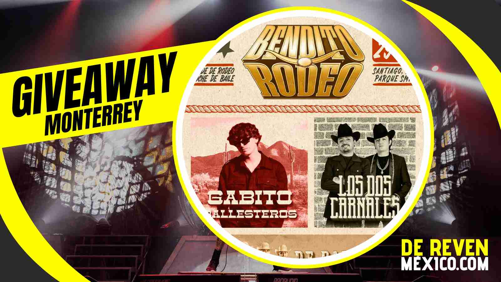 BENDITO RODEO GIVEAWAY PARQUE SMP 2025