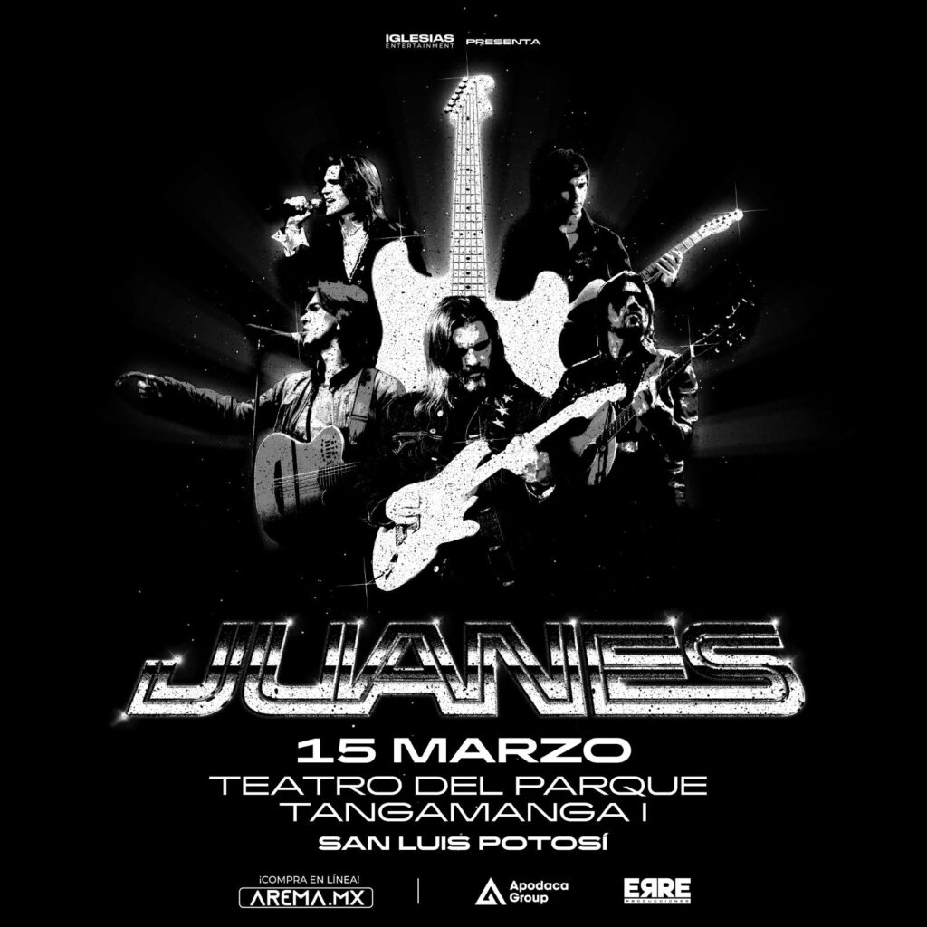 JUANES SAN LUIS POTOSÍ 2026 TEATRO TANGAMANGA 1