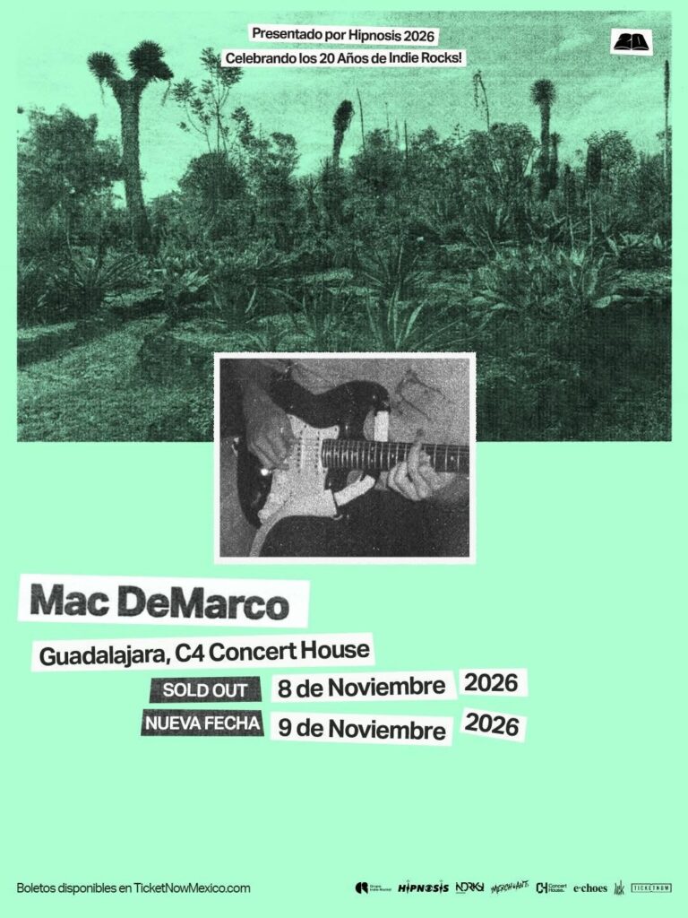 MAC DEMARCO GUADALAJARA 2026 C4 CONCERT HOUSE