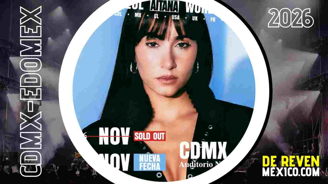 AITANA CDMX 2026 AUDITORIO NACIONAL