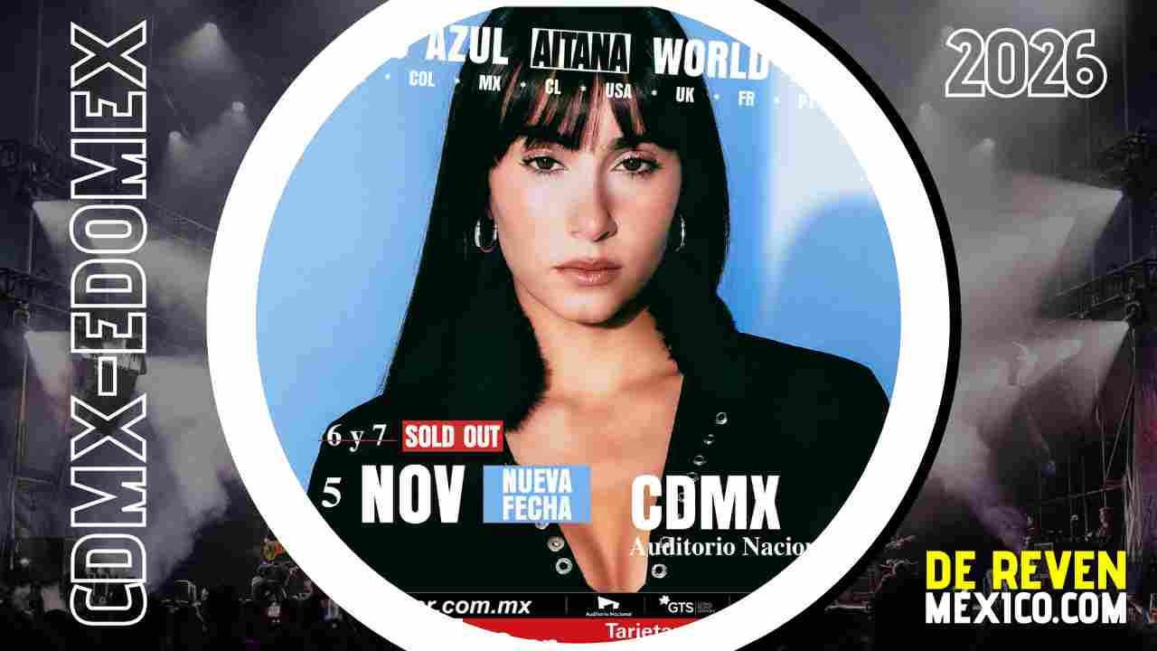AITANA CDMX 2026 AUDITORIO NACIONAL
