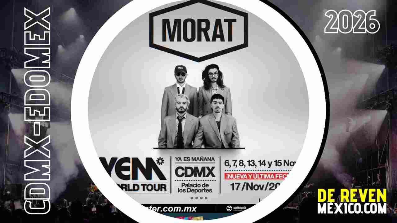 MORAT CDMX 2026 PALACIO DE LOS DEPORTES