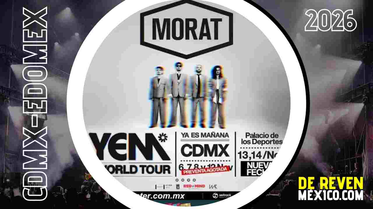 MORAT CDMX 2026 PALACIO DE LOS DEPORTES