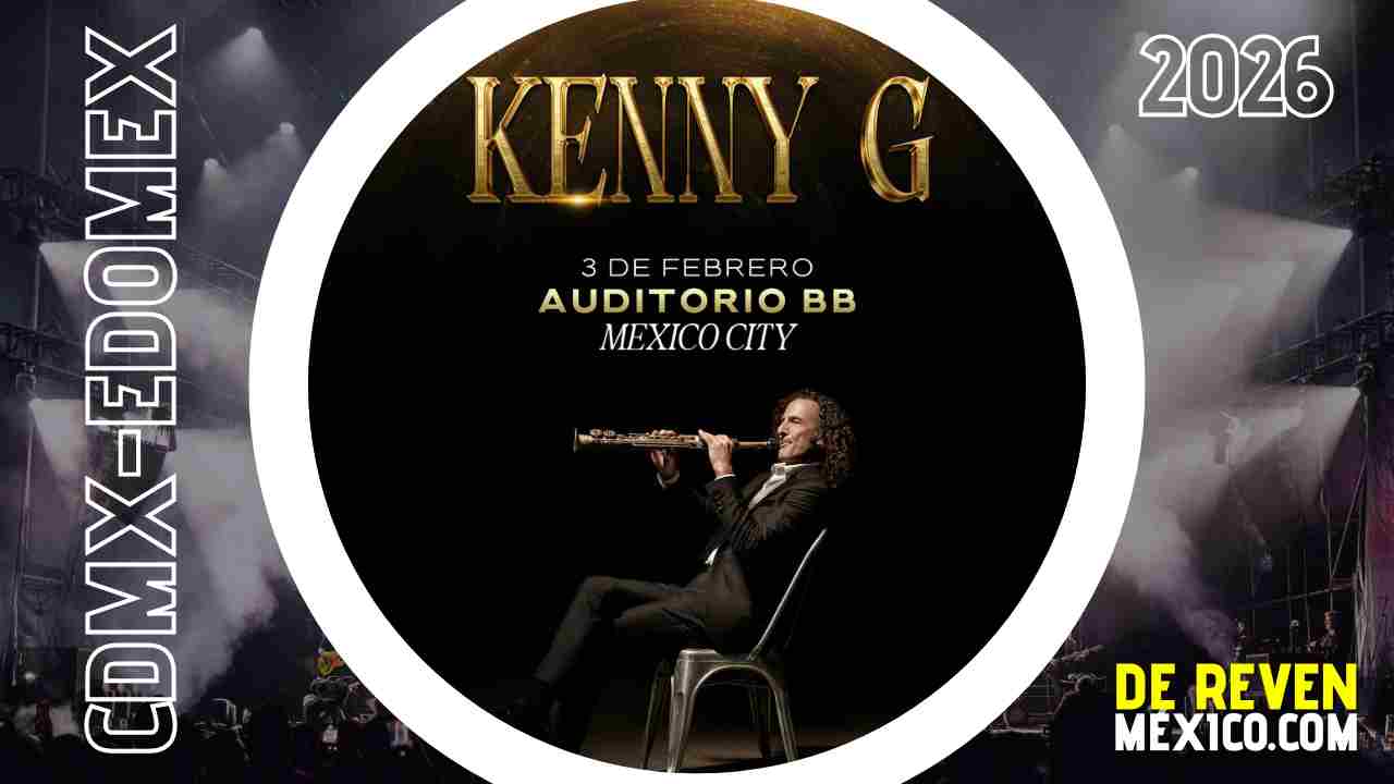 KENNY G CDMX 2026 AUDITORIO BB