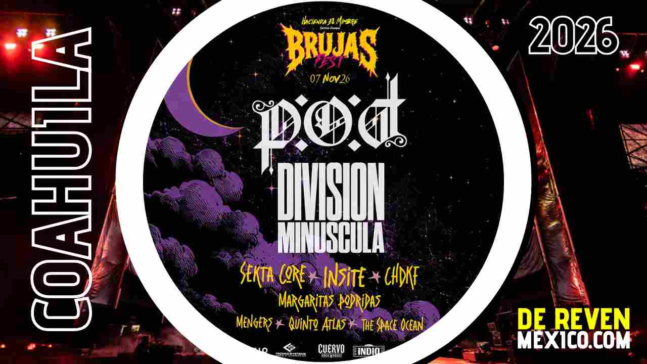 BRUJAS FEST 2026 SALTILLO HACIENDA EL MIMBRE
