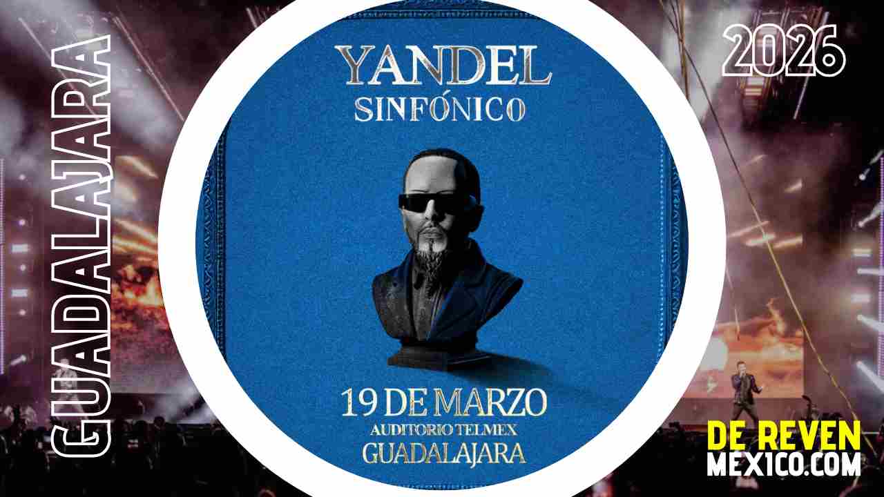 YANDEL SINFÓNICO GUADALAJARA 2026 AUDITORIO TELMEX
