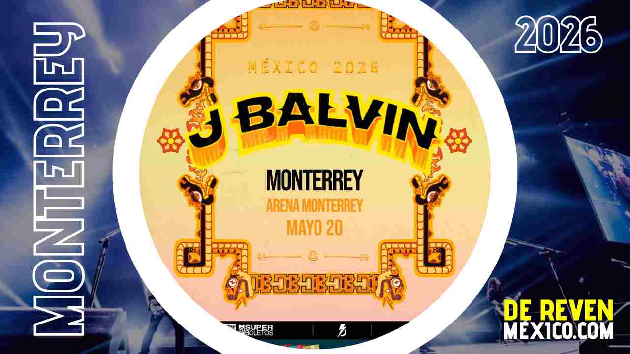 J BALVIN ARENA MONTERREY 2026