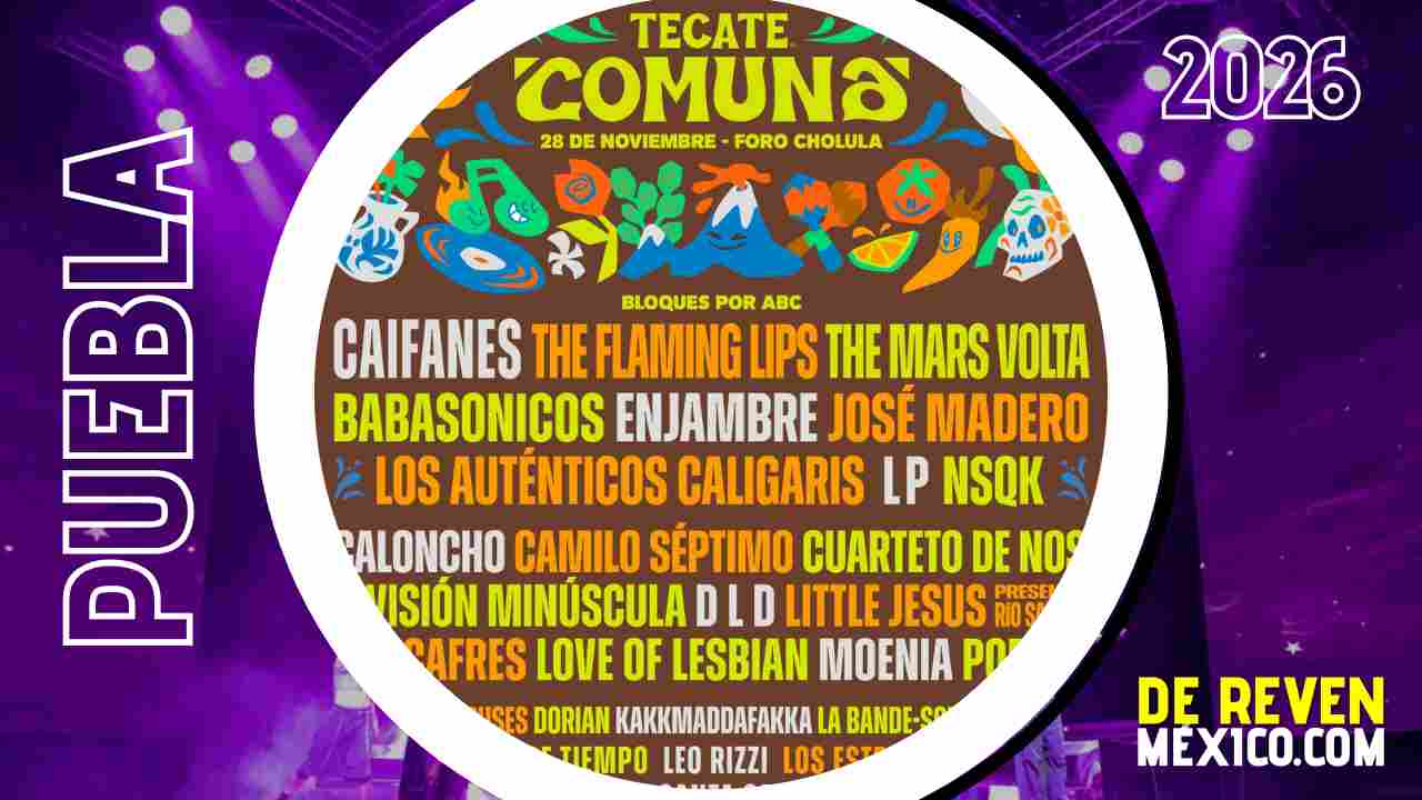TECATE COMUNA PUEBLA 2026 FORO CHOLULA