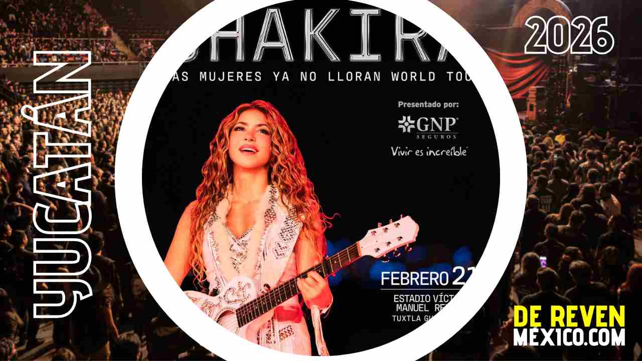 SHAKIRA MÉRIDA 2026 ESTADIO CARLOS ITURRALDE
