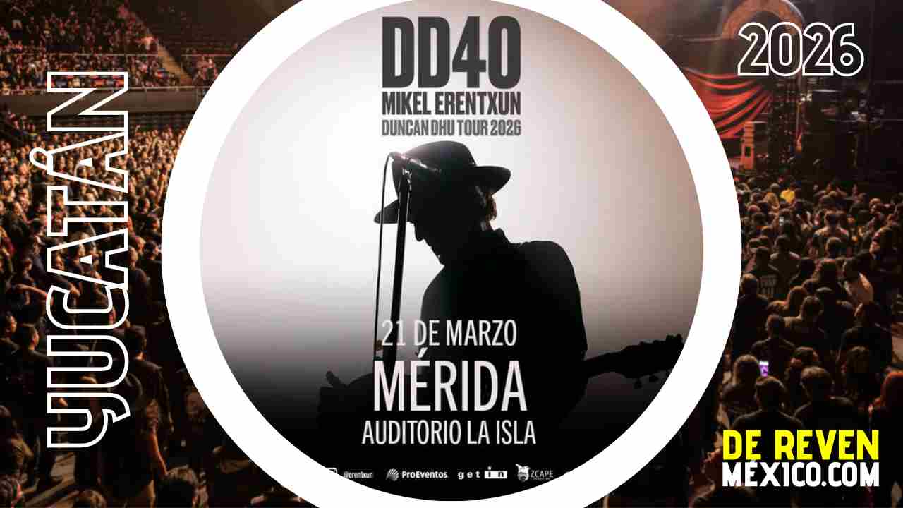 MIKEL ERENTXUN DUNCAN DHU MÉRIDA 2026 AUDITORIO COCA COLA LA ISLA
