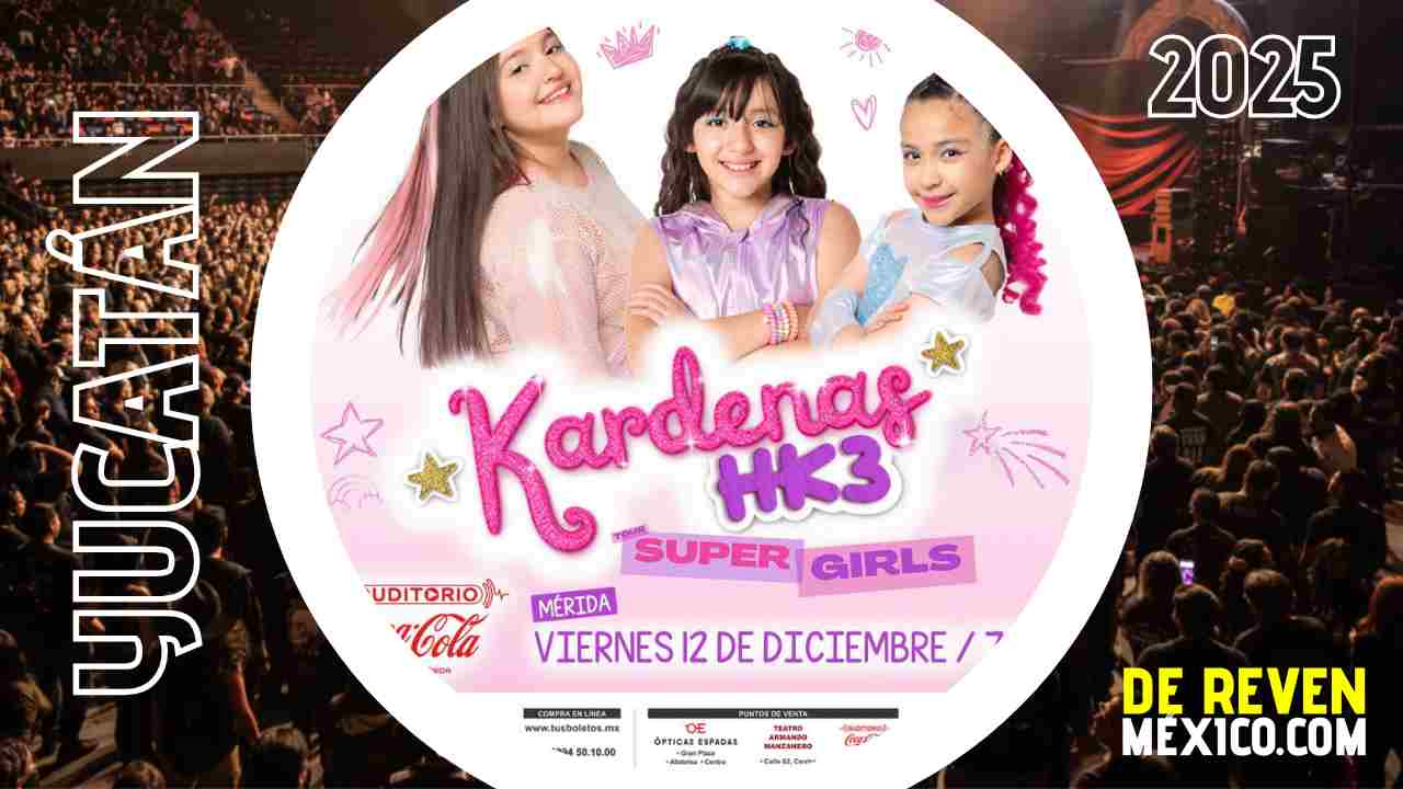 KARDENAS HK3 MÉRIDA 2025 AUDITORIO COCA COLA LA ISLA