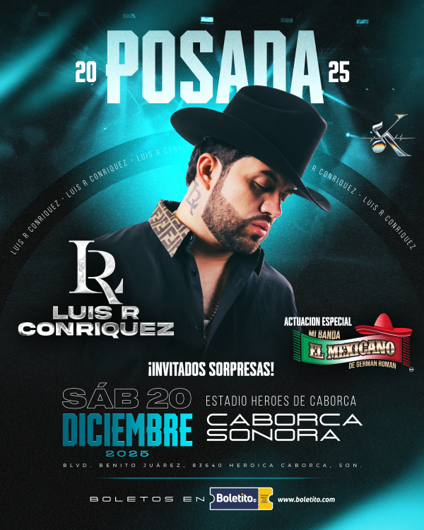 LUIS R CONRIQUEZ CABORCA SONORA 2025 ESTADIO HÉROES DE CABORCA