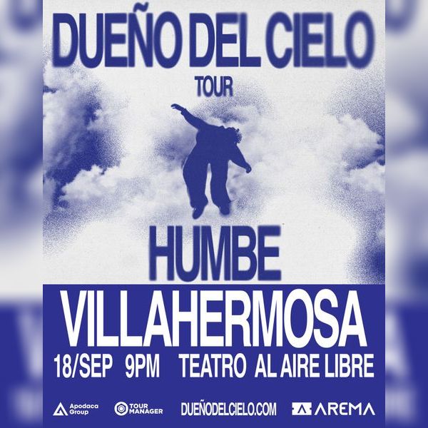 HUMBE VILLAHERMOSA 2026 TEATRO AL AIRE LIBRE PARQUE TABASCO