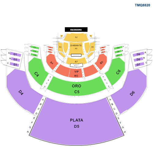 MAPA TEATRO METROPOLITANO QUERÉTARO