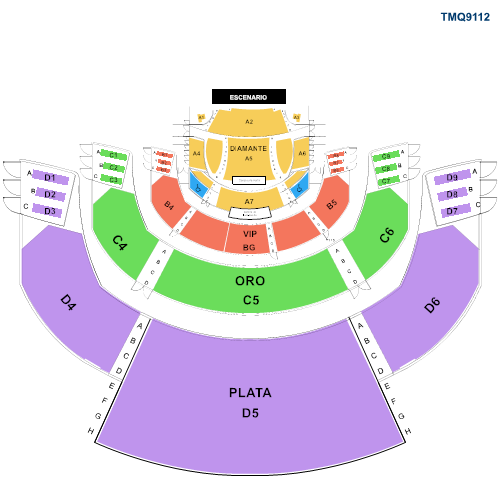 MAPA TEATRO METROPOLITANO QUERÉTARO