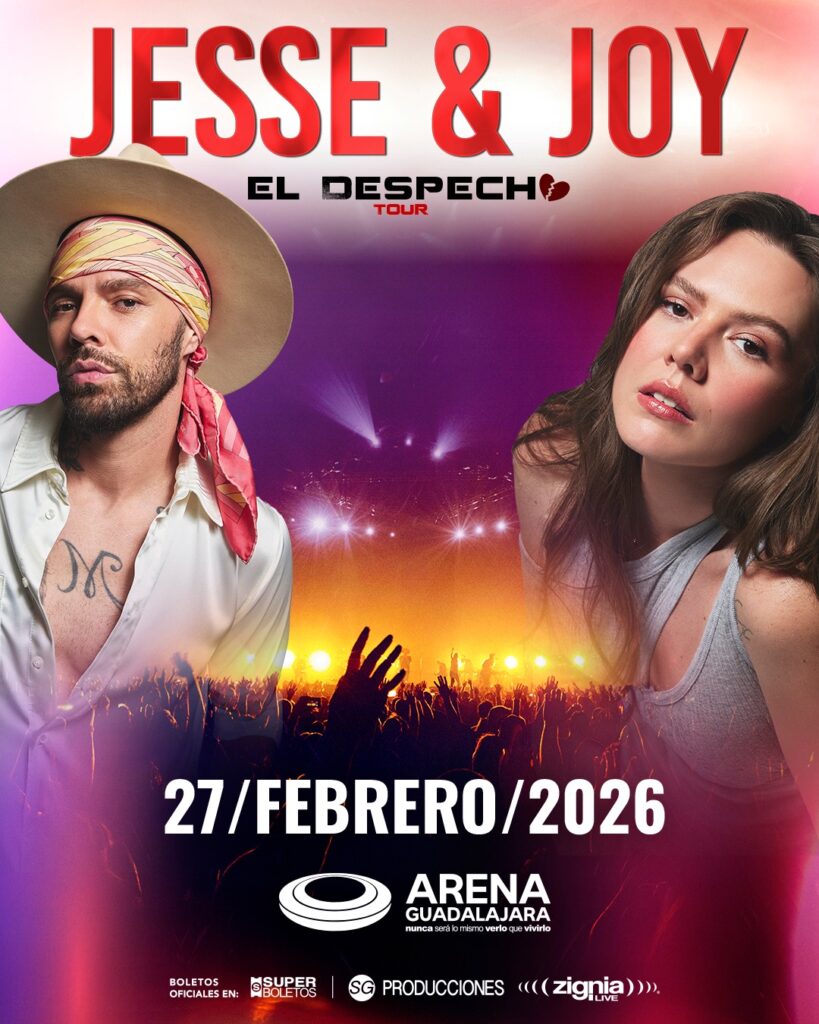 JESSE Y JOY GUADALAJARA 2026 ARENA GUADALAJARA