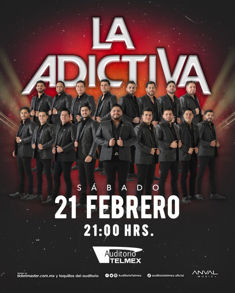 LA ADICTIVA GUADALAJARA 2026 AUDITORIO TELMEX