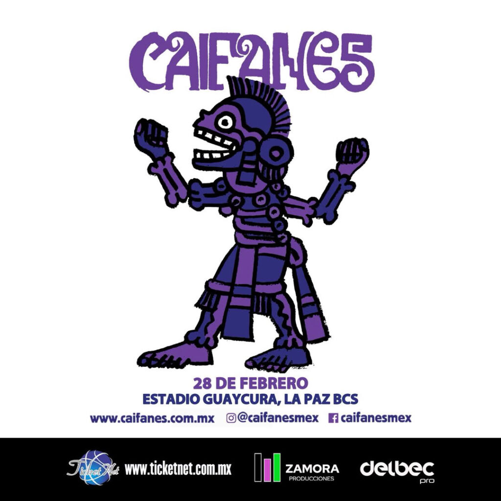 CAIFANES LA PAZ 2026 ESTADIO GUAYCURA