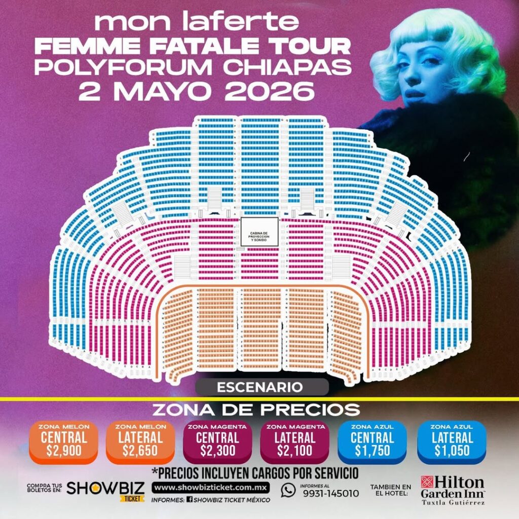 MAPA DE PRECIOS MON LAFERTE EN TUXTLA GUTIÉRREZ CHIAPAS 2026