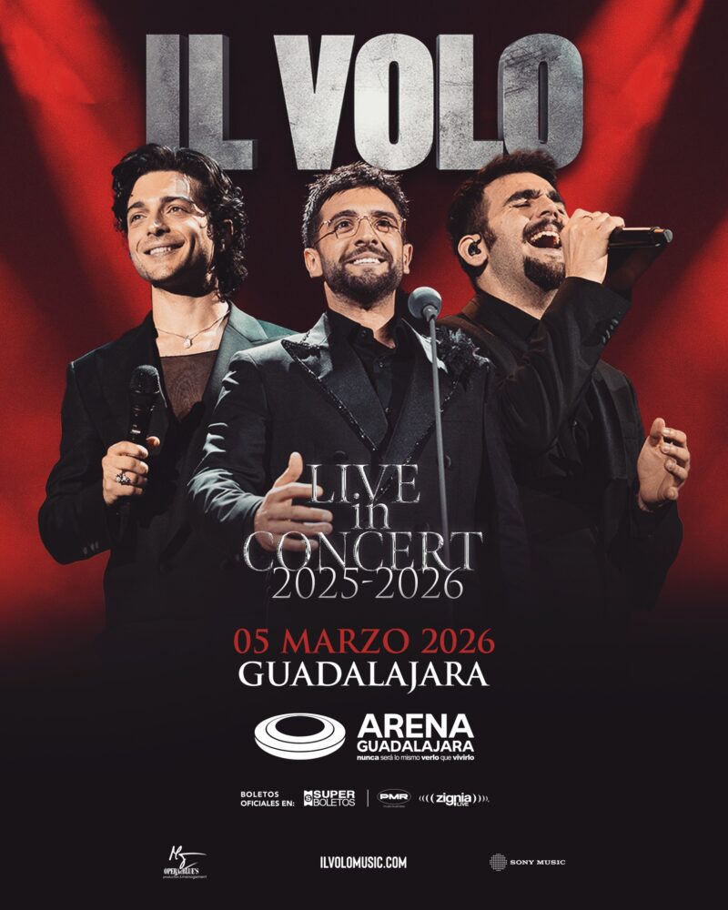 IL VOLO GUADALAJARA 2026 ARENA GUADALAJARA