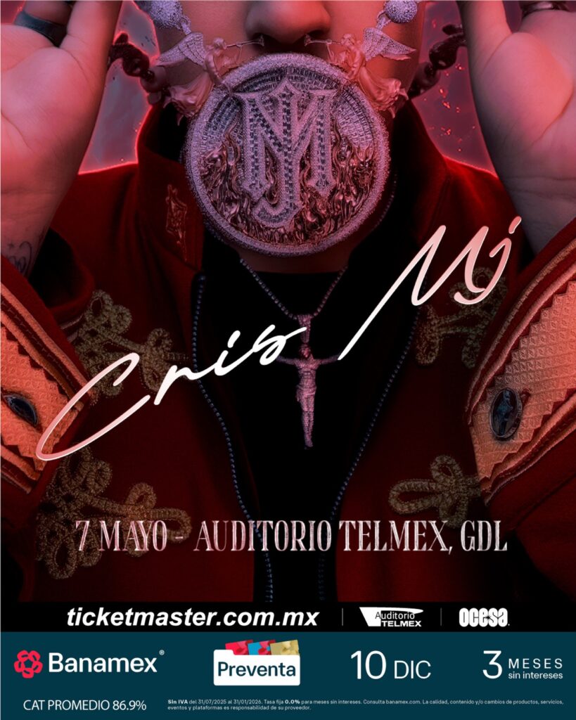 CRIS MJ GUADALAJARA 2026 AUDITORIO TELMEX